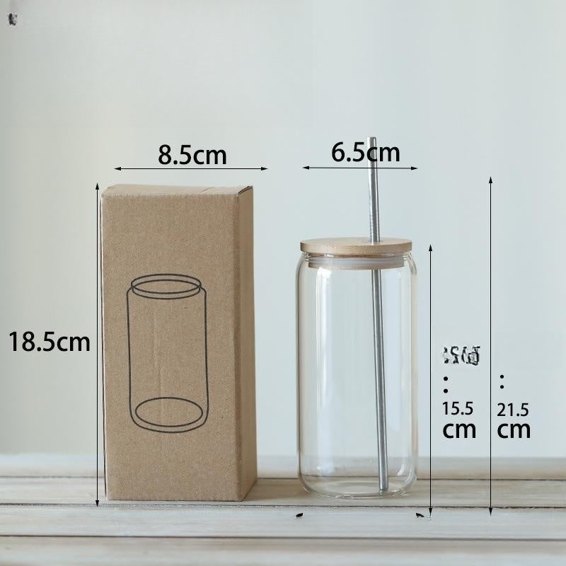 Bamboo Smoothie Jar Lid With Straw