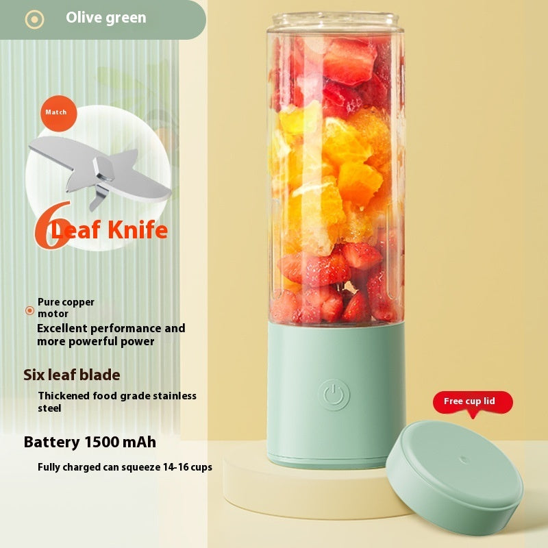 Household Rechargeable Mini Juicer Blender