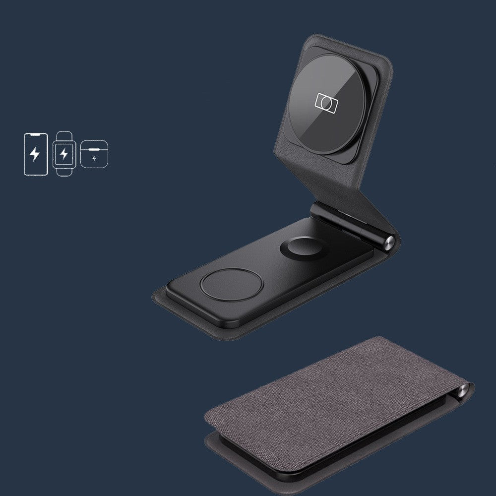 3-in-1 Folding Magnetic Wireless Charger