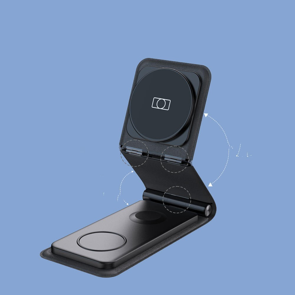 3-in-1 Folding Magnetic Wireless Charger