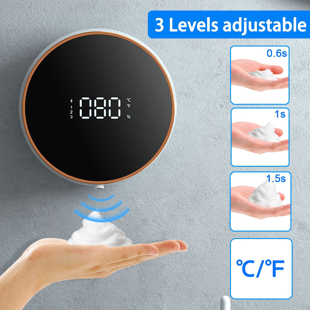 Wall-mounted Induction Foam Soap Dispenser