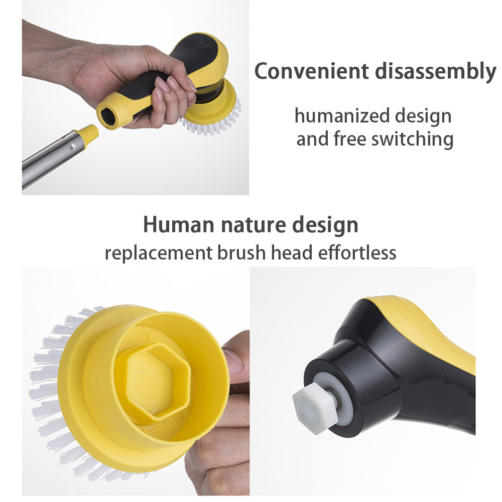 Wireless Adjustable Electric Cleaning Brush