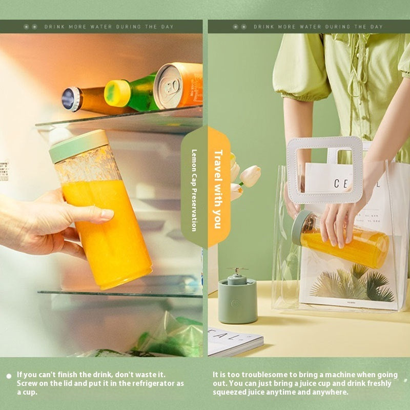 Household Rechargeable Mini Juicer Blender