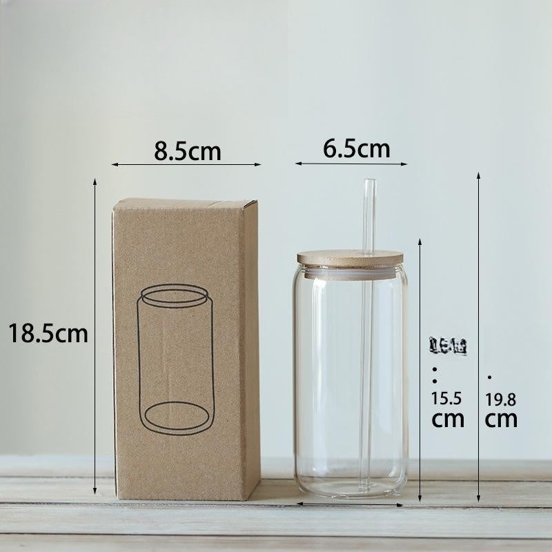Bamboo Smoothie Jar Lid With Straw