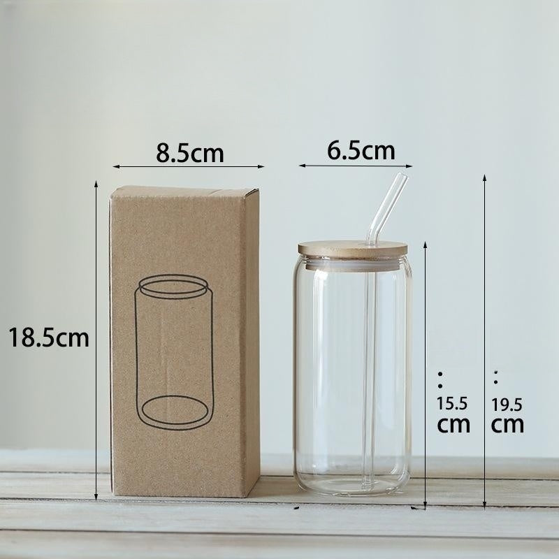 Bamboo Smoothie Jar Lid With Straw