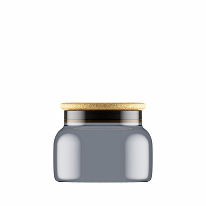 High Borosilicate Glass Bamboo Lid Storage Jar