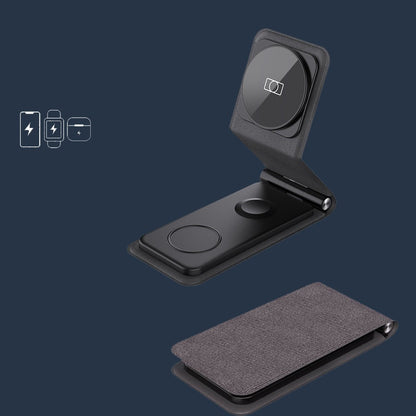 3-in-1 Folding Magnetic Wireless Charger
