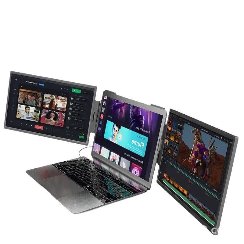 14-inch Portable Dual-screen Laptop With Expansion Screen - My Store