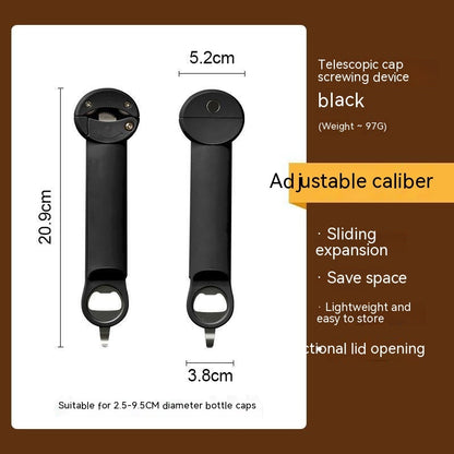 Stainless Steel Retractable Can Lid Opener