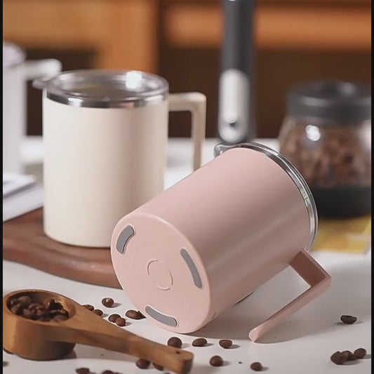 Portable Automatic Magnetic Stirring Coffee Cup